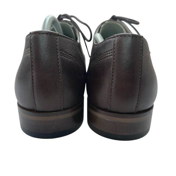 Bourgeois Boheme Dress Shoes Mens EU 45 US 11 Oxford Vegan Leather Brown NEW main image 8